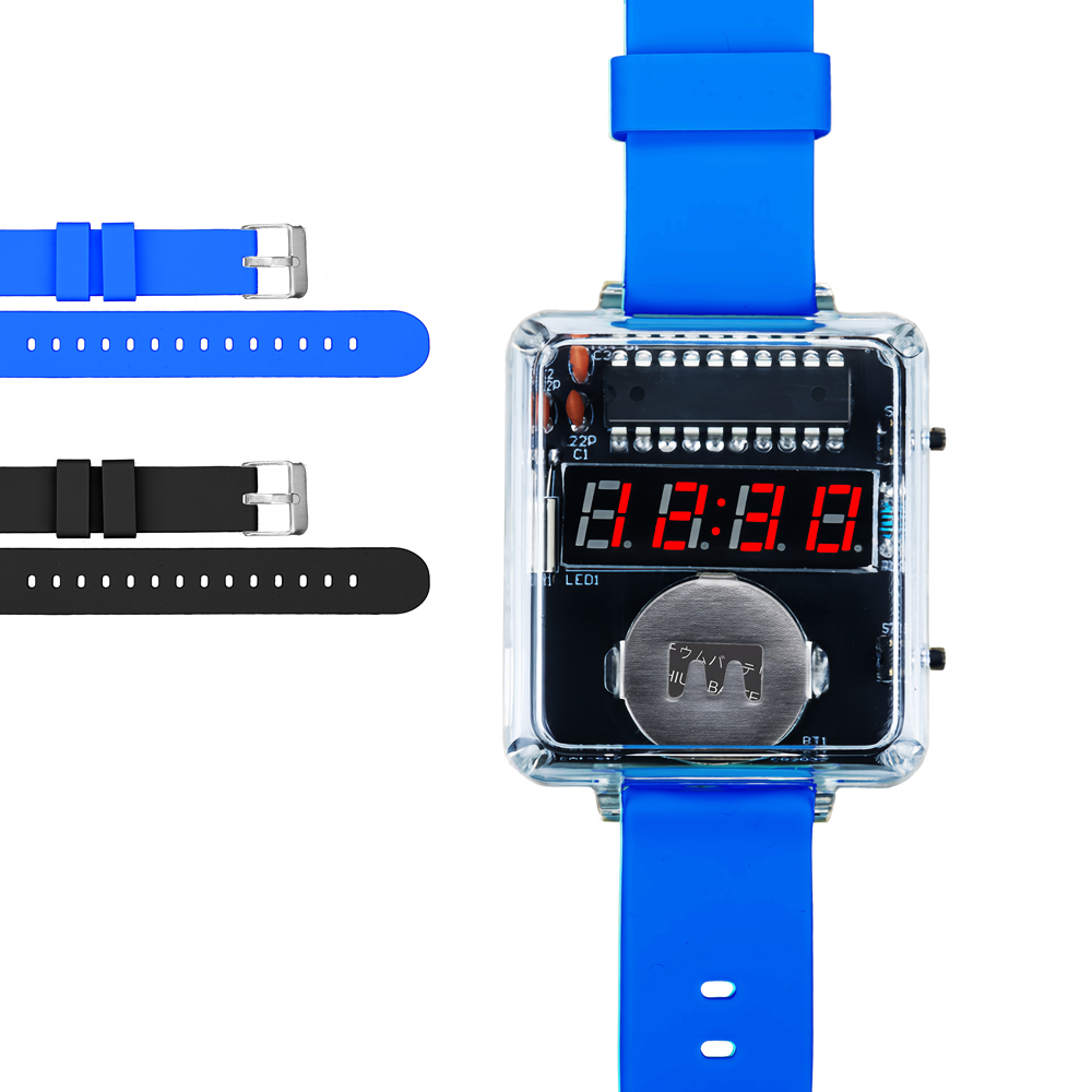 Electronics Repair School - LED Digital Tube Display Watch Production