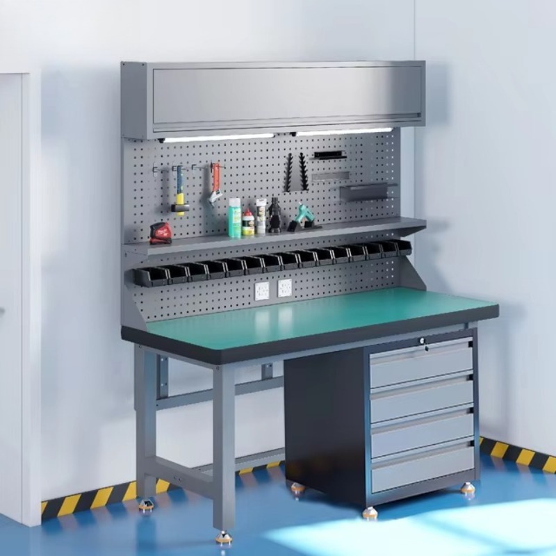 Electronics Repair Table - Heavy Duty Anti-Static Workbench Workshop Customizable