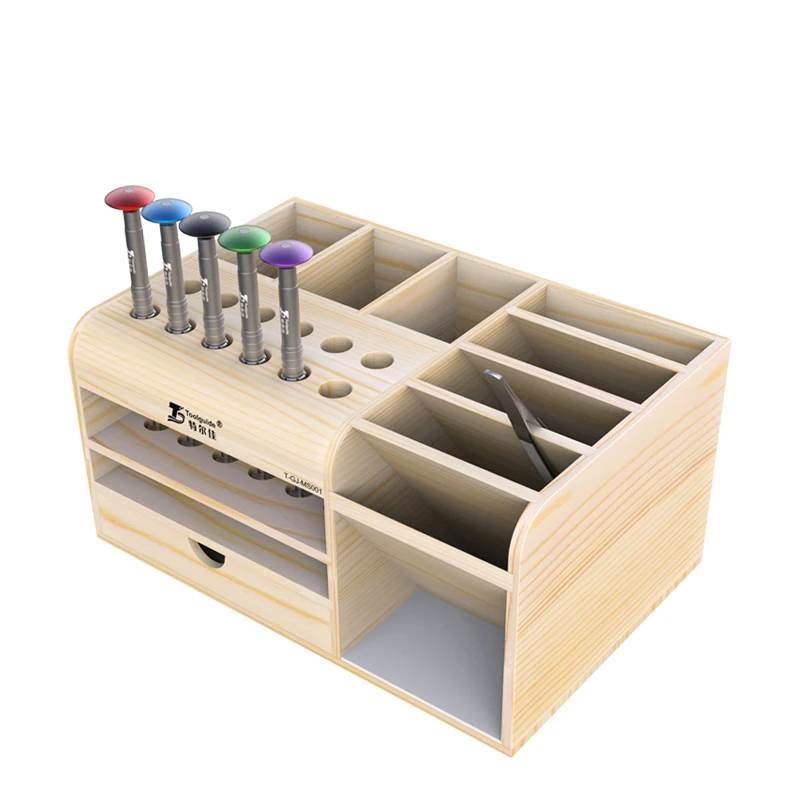 Toolguide Wooden Storage Box S - огляд і ціна Electronics Repair Table