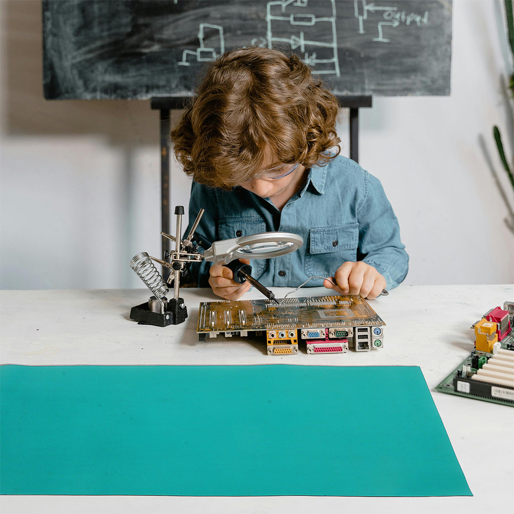 Rubber Soldering Mat Roll Anti - огляд і ціна Electronic Repair
