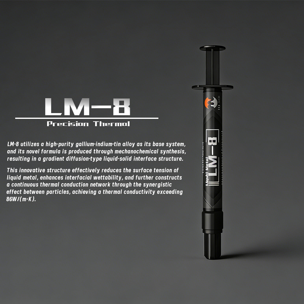 MJ-TECH LM-8 Liquid Metal Ther - огляд і ціна Thermal Paste Cpu