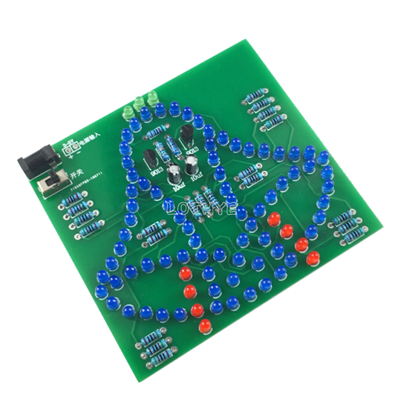 DC 3-5V DIY LED Swing Wind Chi - огляд і ціна Electronics Repair School