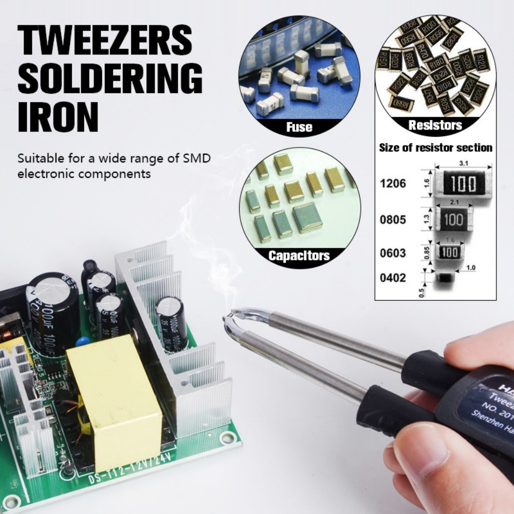 T12 Soldering Tweezer Handle – - огляд і ціна Electronics Repair Tools