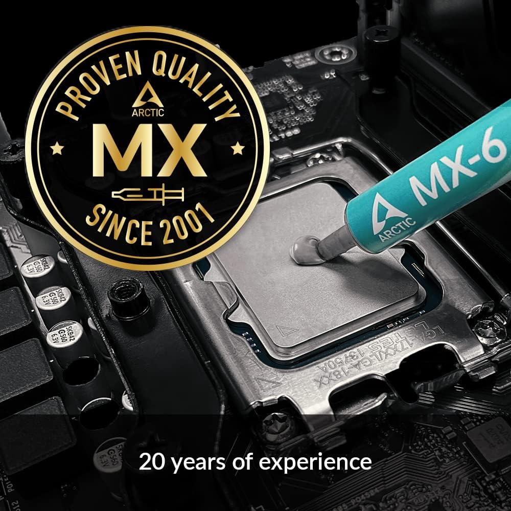 ARCTIC MX-6 (2g/4g/8g) Ultimat - огляд і ціна Thermal Paste Cpu