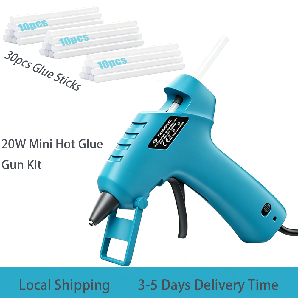 20W Mini Hot Glue Gun Kit 30Pc - огляд і ціна Electronics Repair School