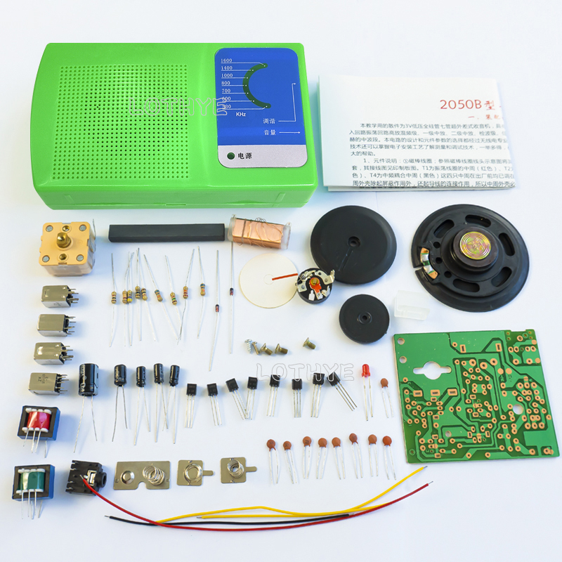 DIY Electronic Kit AM Radio As - огляд і ціна Electronics Repair Table