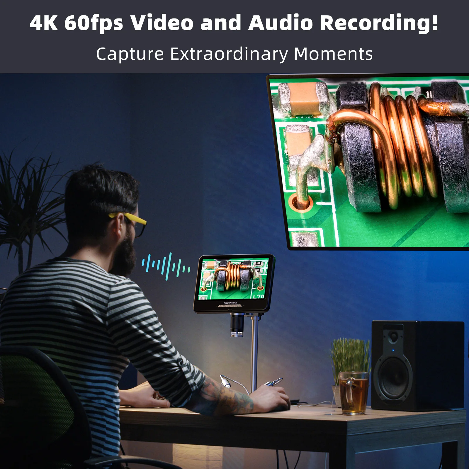 Andonstar AD210S-Pro 4K 60FPS  - огляд і ціна Electronic Repair