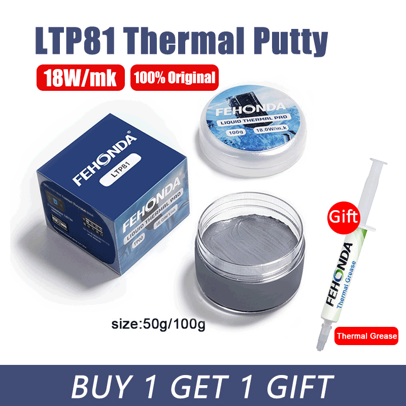 Fehonda LTP81 Thermal Putty 18 - огляд і ціна Thermal Paste Cpu
