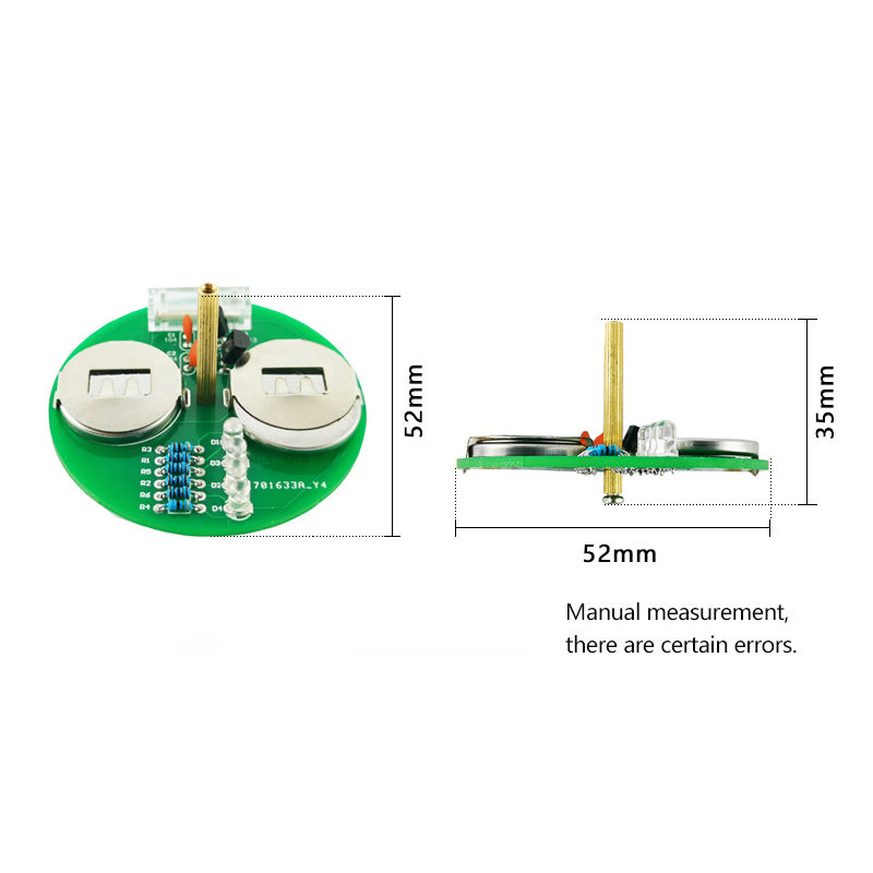 LED Desktop Rotating Light Gyr - огляд і ціна Electronics Repair School