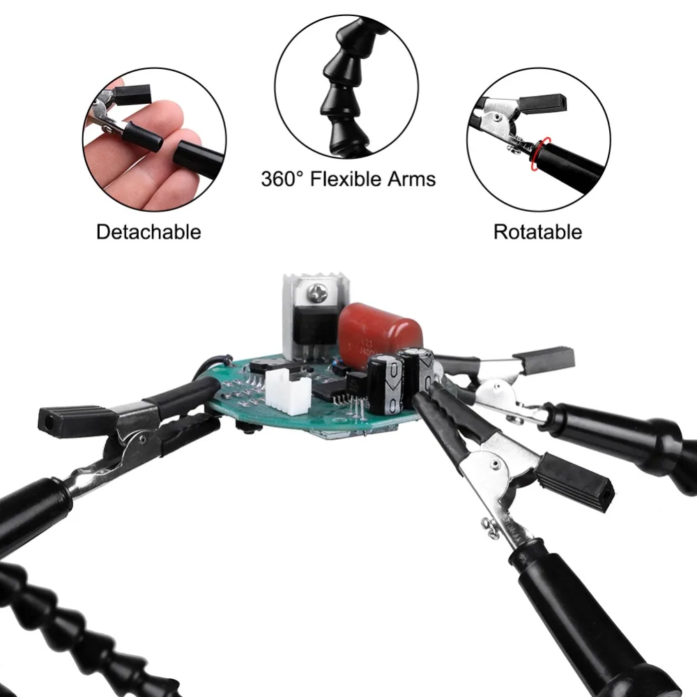 NEWACALOX Soldering Third Hand - огляд і ціна Electronics Repair Table