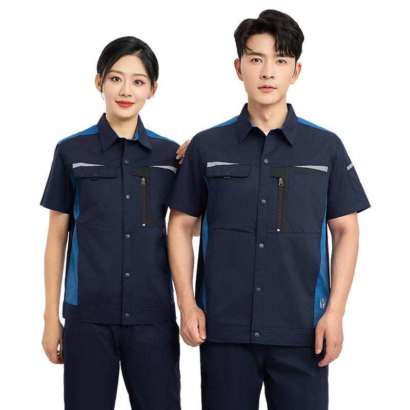Short Sleeved Workwear Set Men - огляд і ціна Electronics Repair Logo