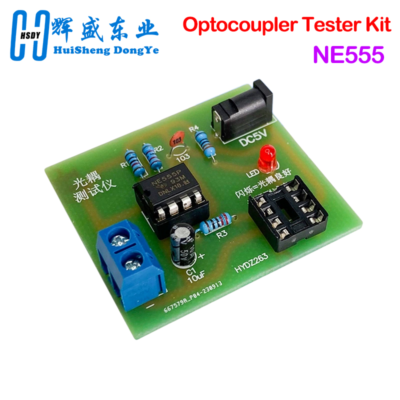 Optocoupler Tester Kit 555 App - огляд і ціна Electronics Repair Table