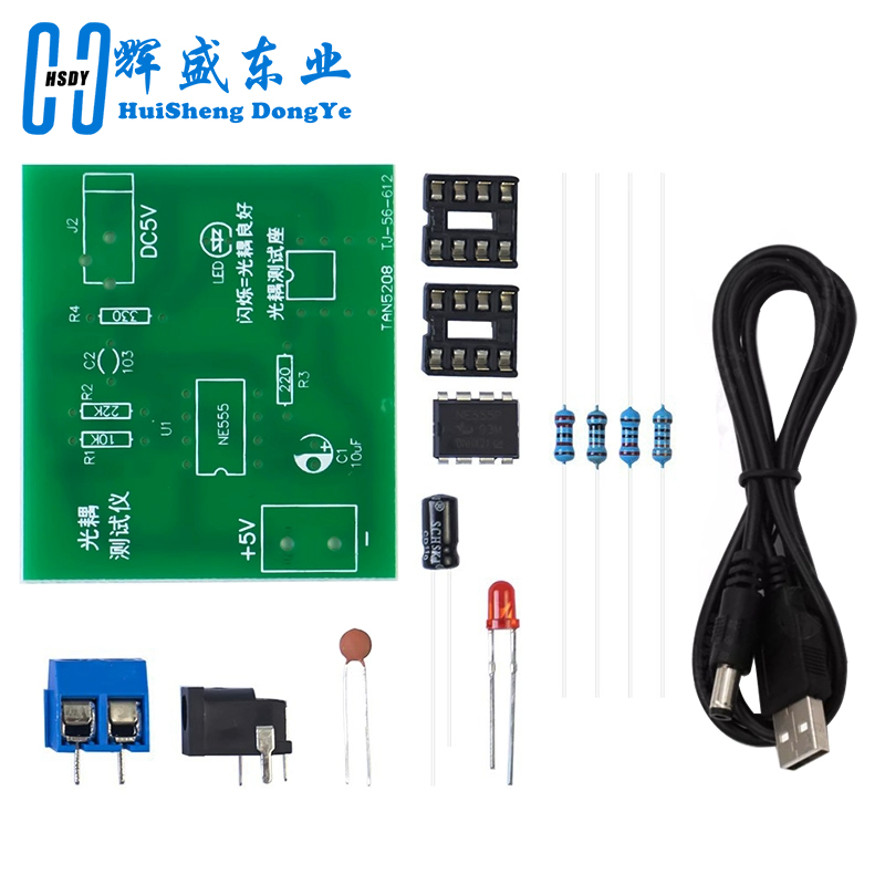 Optocoupler Tester Kit 555 App - огляд і ціна Electronics Repair Table