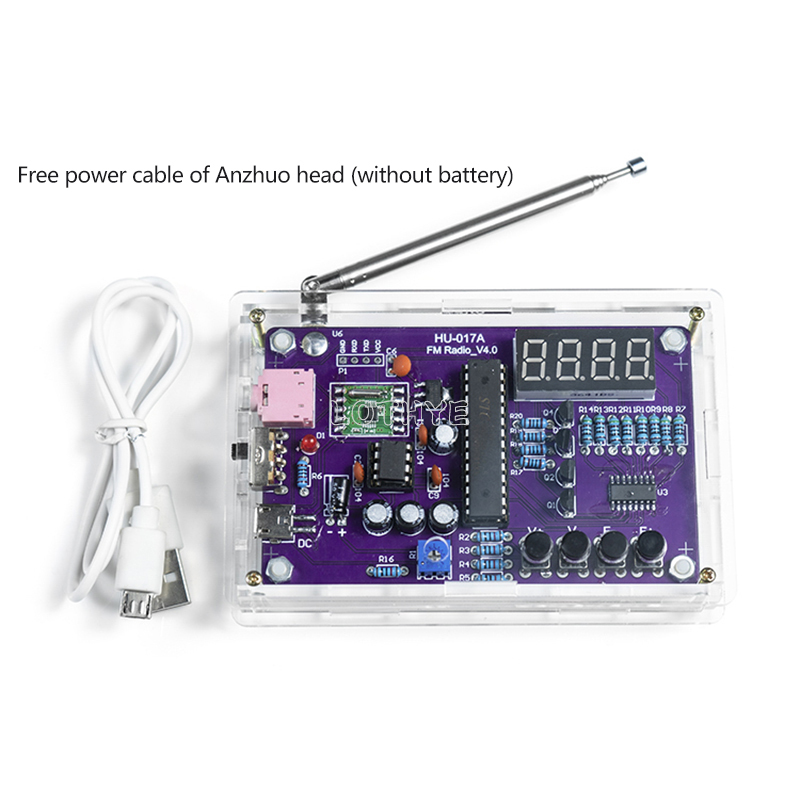 DIY Electronic Kit RDA5807S FM - огляд і ціна Electronics Repair School