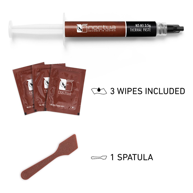 Noctua NT-H1 NT-H2 3.5g 10g Th - огляд і ціна Thermal Paste Cpu