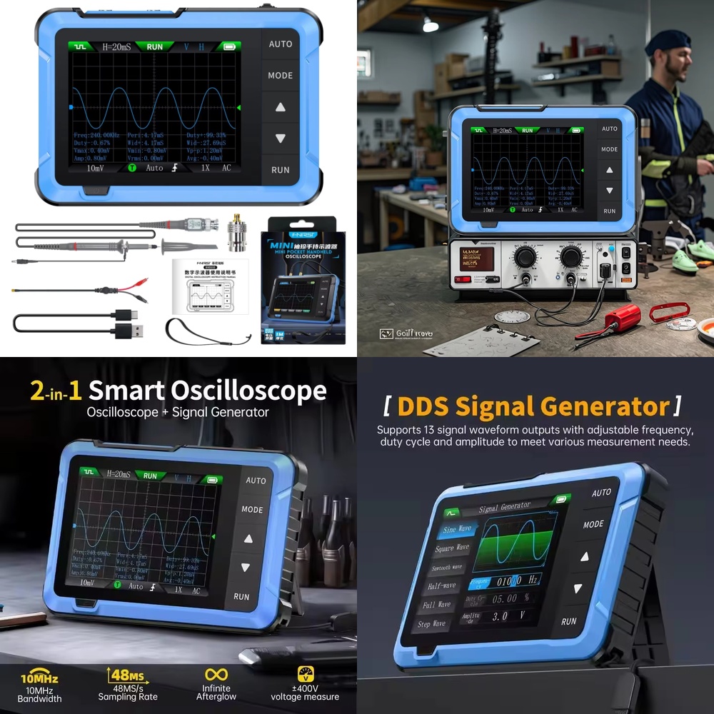For DSO510 Mini Portable 2 in  - огляд і ціна Electronics Repair Tools