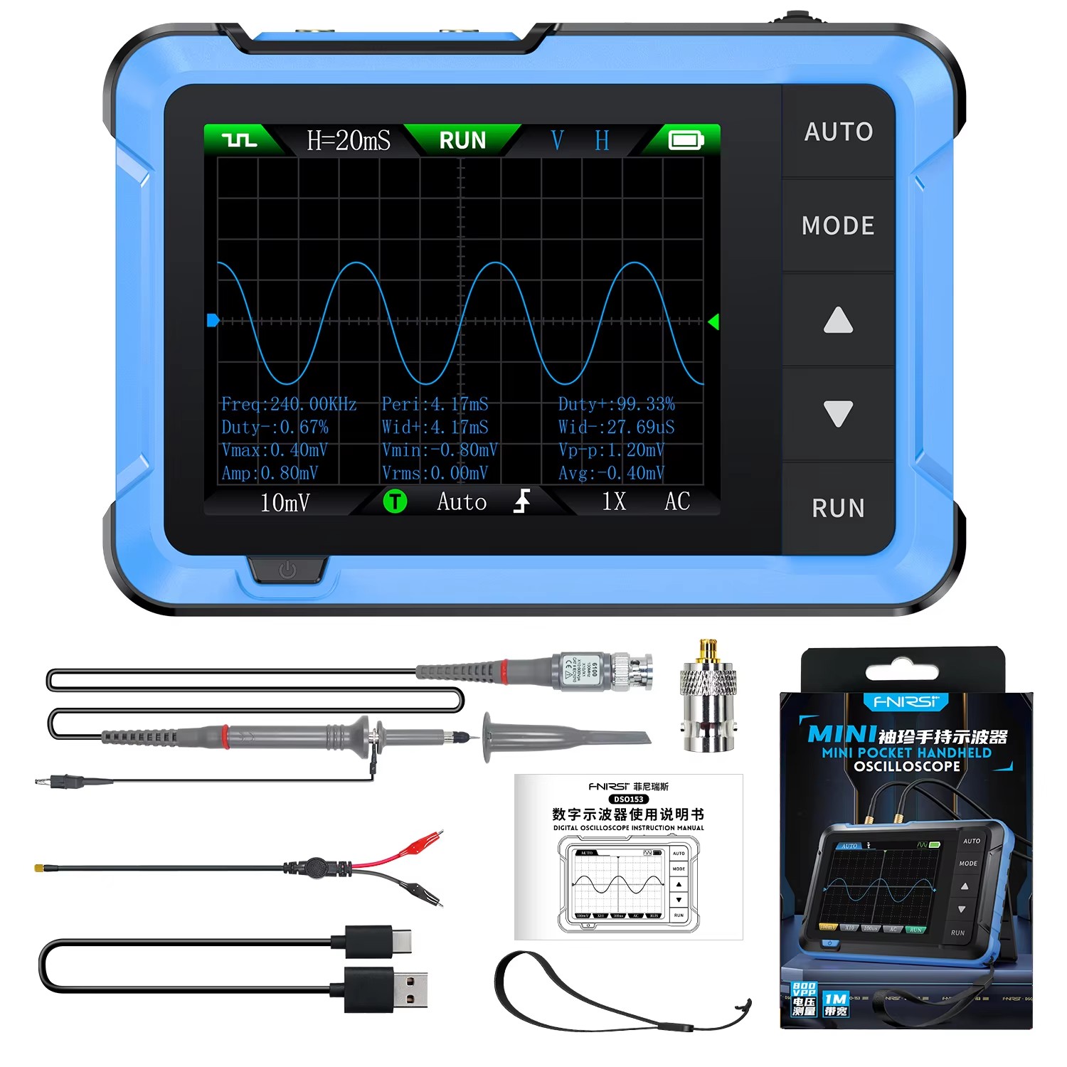 For DSO510 Mini Portable 2 in  - огляд і ціна Electronics Repair Tools