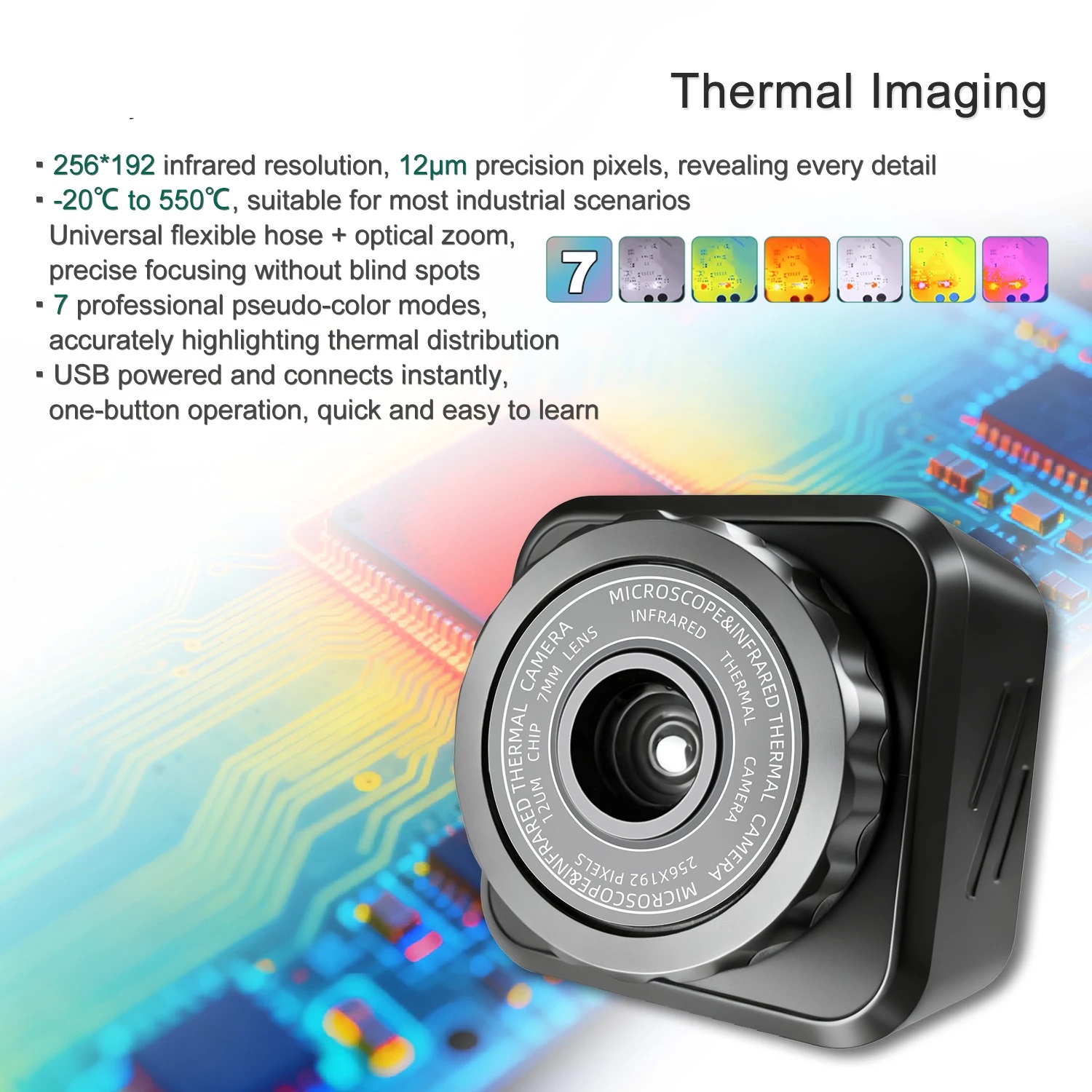 YIZHAN Thermal Imager 256*192  - огляд і ціна Electronics Repair Tools