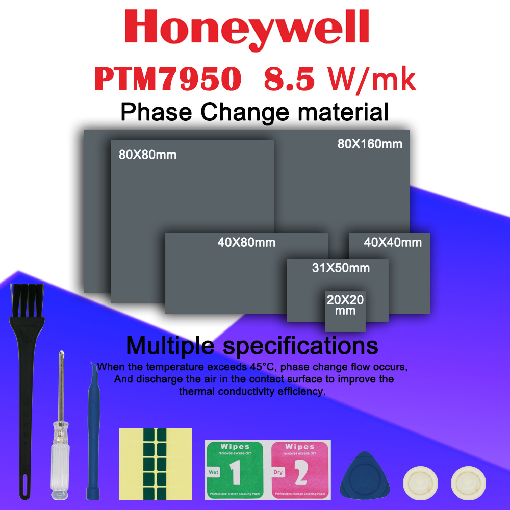 Honeywell PTM7950 Phase Change - огляд і ціна Thermal Paste Cpu