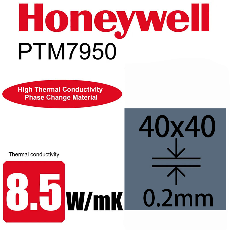 Honeywell PTM7950 8.5W 0.2 0.2 - огляд і ціна Thermal Paste Cpu