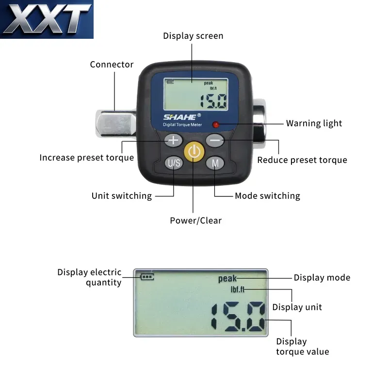 XXT Shahe Digital Torque Wrenc - огляд і ціна Electronics Repair Tools